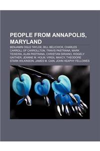 People from Annapolis, Maryland