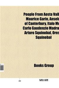 People from Aosta Valley