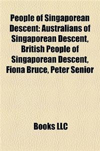 People of Singaporean Descent