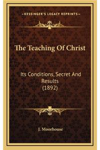 The Teaching of Christ