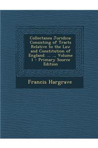 Collectanea Juridica