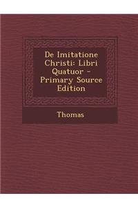de Imitatione Christi
