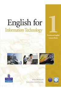 English for IT Level 1 Coursebook and CD-Rom Pack