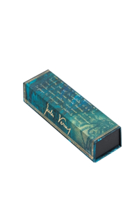 Paperblanks Verne, Twenty Thousand Leagues Embellished Manuscripts Collection Pencil Case Wrap Closure