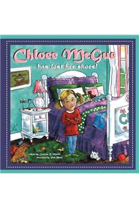 Chloee McGue has lost her shoes!