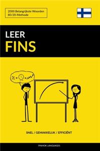 Leer Fins - Snel / Gemakkelijk / Efficiënt