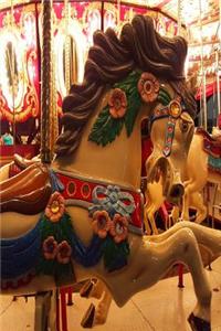 Merry Go Round Carnival Ride Amusement Park Journal