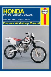 Honda XR250L, XR250R & XR400R (86 - 04)