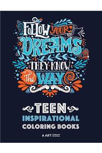 Teen Inspirational Coloring Books