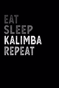 Eat Sleep Kalimba Repeat Funny Musical Instrument Gift Idea