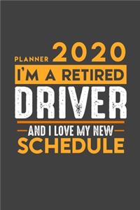 Planner 2020 for retired DRIVER