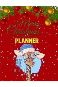 Merry christmas & happy new year planner.