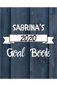 Sabrina's 2020 Goal Book