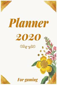 Planner 2020 for gaming