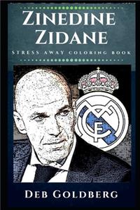 Zinedine Zidane Stress Away Coloring Book