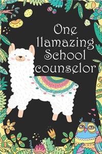 One llamazing School Counselor