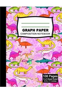 Graph Paper Composition Notebook