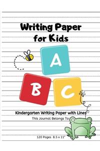 Writing Paper for Kids