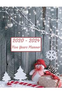 2020 -2024 Five Years Planner