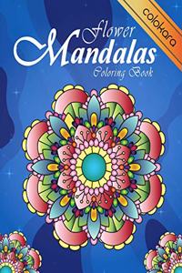 Flower Mandalas Coloring Book