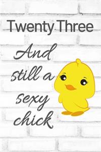 Twenty Three And Still A Sexy Chick