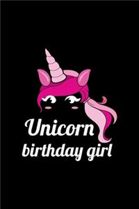 Unicorn Birthday girl