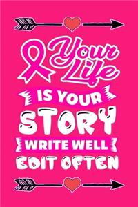 your life is your story write well edit often