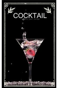 Cocktail record your recipe