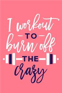 I Workout To Burn Off The Crazy