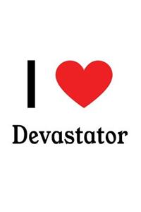 I Love Devastator: Transformers Designer Notebook