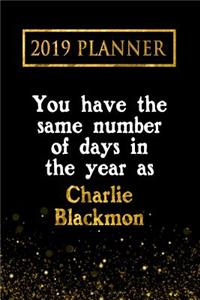 2019 Planner: You Have the Same Number of Days in the Year as Charlie Blackmon: Charlie Blackmon 2019 Planner