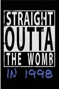 Straight Outta The Womb in 1998