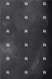 Monogram S Pattern 2019 Weekly Planner Monogram S Chalkboard 134 Pages