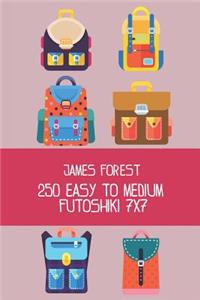 250 Easy to Medium Futoshiki 7x7
