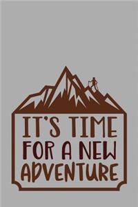 It's Time for a New Adventure