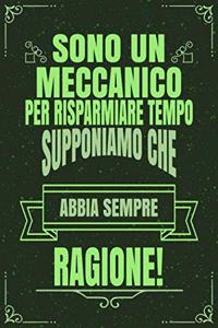 Sono Un Meccanico Per Risparmiare Tempo Supponiamo Che Abbia Sempre Ragione!