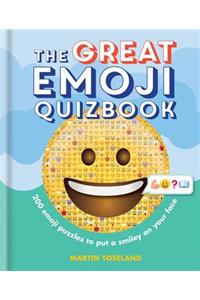 The Great Emoji Quizbook: 500 Emoji Puzzles to Put a Smiley on Your Face