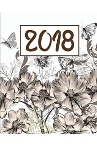 2018 Monthly Planner: Volume 4 (Weekly Planner)