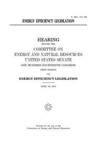 Energy efficiency legislation