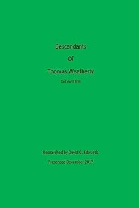 Descendants of Thomas Weatherly