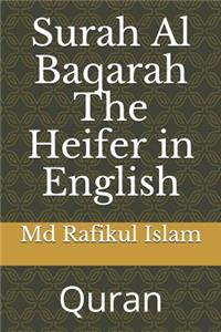 Surah Al Baqarah the Heifer in English