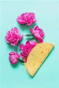 Pop Art Flower Taco Journal
