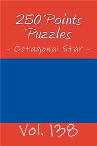 250 Points Puzzles - Octagonal Star. Vol. 138