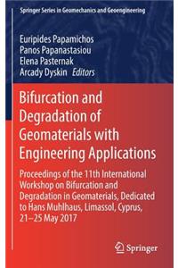 Bifurcation and Degradation of Geomaterials with Engineering Applications