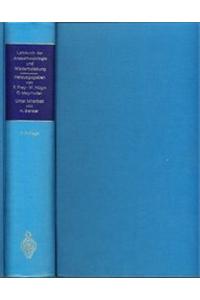 Lehrbuch Der Anaesthesiologie Und Wiederbelebung