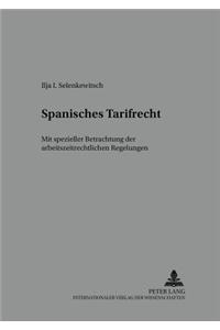 Spanisches Tarifrecht