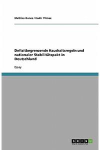 Defizitbegrenzende Haushaltsregeln und nationaler Stabilitätspakt in Deutschland