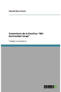 Comentario de la Encíclica Mit brennender Sorge