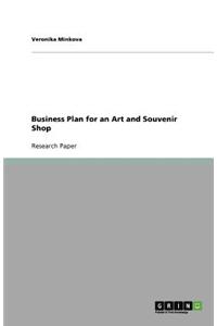 Business Plan for an Art and Souvenir Shop