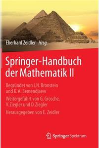 Springer-Handbuch Der Mathematik II